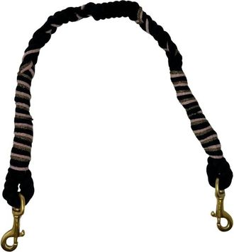 Kempton & Co. Womens Rope Twist Bag Handle In Black/white