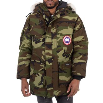 Canada Goose Expedition Parka Camo-Print Jacket, Size Small