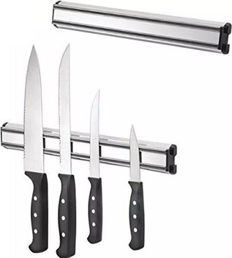 Trade Shop Trade Shop - Cuchillos De Cocina De Barra Magn&eacute;tica 40 Cm Magn&eacute;tico Magn&eacute;tico Magn&eacute;tico