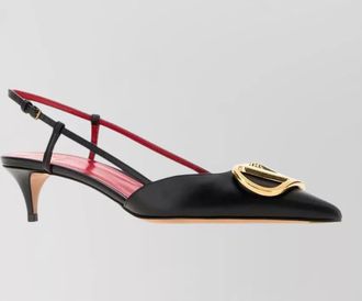 Valentino Garavani leather mules