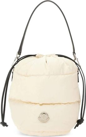 Moncler Tassen, Dames, Beige, ONE Size, Nylon, Caradoc Bucket Bag