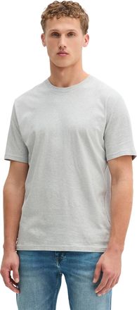 Marc O'Polo T-Shirt MARC OPOLO, Herren, Gr. XXXL (58), grau (twentyfour grau), Jersey, Obermaterial: 100% Baumwolle, Basic, Rundhals, Shirts T-Shirt, Logo-T-Shirt