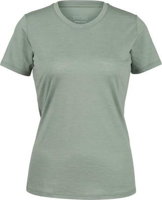 Stoic Merino155 LaholmSt. T-Shirt Merinoshirt f&uuml;r Damen | t&uuml;rkis