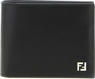 Fendi Billetera Bi-Fold con Logo FF - Accessories - Hombre - Negro - ONE SIZE