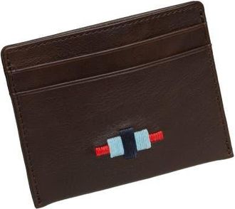 Pampeano Rombo Card Slip in Brown/red/blue/navy at Nordstrom