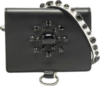 Dolce & Gabbana Pre-owned Cross Body Bags, female, Black, Size: ONE SIZE Pre-owned Cross Body Bag