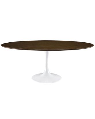 ModWay Lippa 78In Oval Wood Dining Table