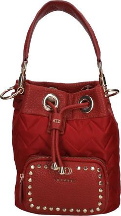La Carrie Dark Wave Bag - Dames - Schoudertassen - Rood - ONE Size - Leer - Tassen