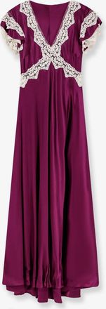 Alberta Ferretti Vestito lungo in viscosa - ALBERTA FERRETTI - gender_Woman
