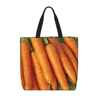 Generic Women Handbag Carrot Funny Daily Bag Print Casual Shopping Bags, For Christmas, Birthday, Swim, Holiday, Daily