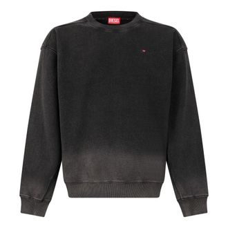 Diesel Crew Neck Jumper with Shades - male - Diesel - Sweatshirts - Black - XL - Sweatshirts & Hoodies