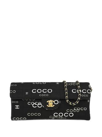 Chanel Borsa a spalla Choco Bar 2000-2002 - Nero