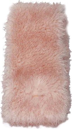 Ganni Long Pile Alternative Fur Scarf