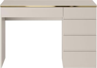 VENTE-UNIQUE.COM Escritorio tradicional melamina beige