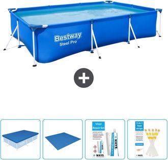 Bestway Piscina Bestway Steel Pro Rectangular - 300x201x66 Cm - 7-piezas S22715