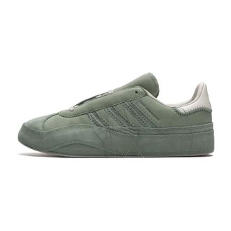 adidas Y-3 Gazelle Silver Green Sneakers - Heren - Skateschoenen - Groen - 40 EU - Leer - Fitness