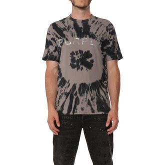 Purple Sequin Logo Texture Jersey T-Shirt in Grey at Nordstrom, Size Xx-Large