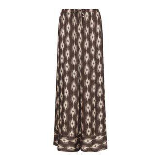 Neo Noir Pantalones anchos - Trousers - Mujer - Multicolor - 2XL