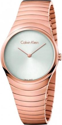 Calvin Klein Whirl Quartz Horloge - Ros&eacute;goudkleurig - Dames - Horloges - Roze - ONE Size - Accessoires