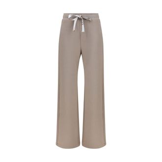 Max Mara Beige Cotton Casual Womens Pants