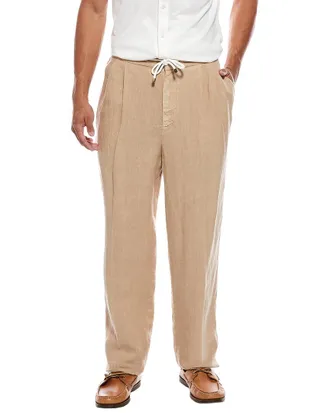 Brunello Cucinelli Linen Relaxed Fit Pant