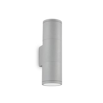 Netlighting Gun 2 Light Outdoor Wall Light Grey IP44