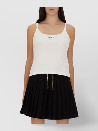Versace logo tank top
