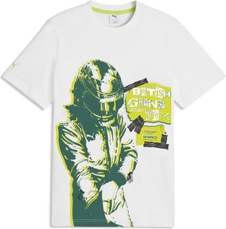 Puma T-shirt PUMA x ASTON MARTIN ARAMCO F1 TEAM Race da uomo, Accessori, Bianco, XXL