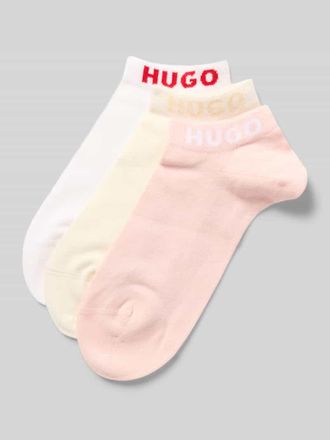 HUGO BOSS Socken aus Baumwoll-Mix im 3er-Pack in Pink, Gr&ouml;&szlig;e 35-38