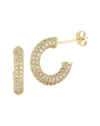 Sphera Milano Plated Cz Earrings