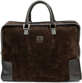 Loewe Borsa tote Amazona 40 - Marrone