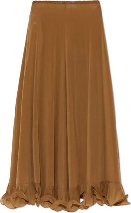 Moschino Rokken, Dames, Bruin, S, Rok met ruches