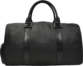 Generic Compatible For Men Women Travel Bag On Luggage Shoulder Male Female Weekend Duffle(Black (45cm))