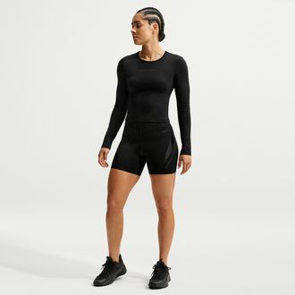 Nike Womens Nike Pro Sculpt Dri-FIT High-Waisted 5 Shorts in Black | IM9961-010