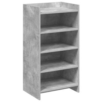 vidaXL Armario Zapatero Gris Hormig&oacute;n 48 X 36 X 92 Cm Vidaxl