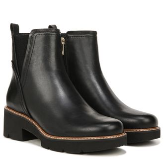 Naturalizer Darry I7146L1001 Boots Womens Black Leather Bootie Hawk2916