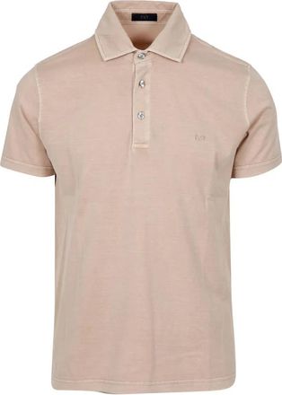 Fay Short-Sleeved Polo Shirt with Classic Collar