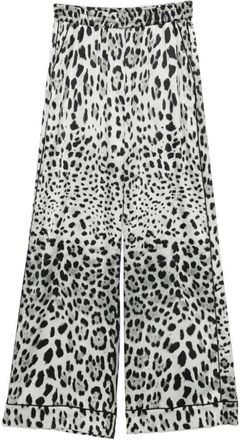 Dolce & Gabbana Pantaloni palazzo con stampa leopardata Dolce & Gabbana