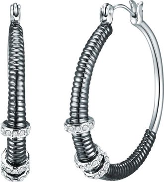 Lulu & Jane Womens luluandjane Female Metal (Alloy) Earring - Silver - One Size