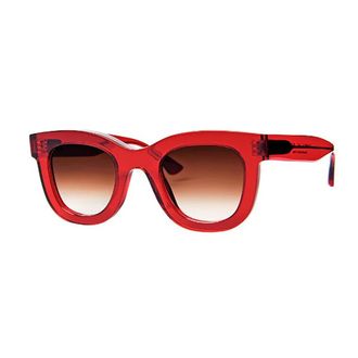 Thierry Lasry Gambly Zachte Kattenoog Zonnebril - unisex - Accessoires - Rood - Maat: 49 MM