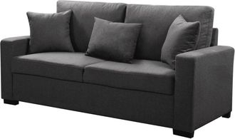 Habitat et Jardin Sof&aacute; alise - 3 Plazas - Gris