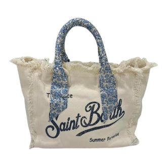 Saint Barth Tote Bags, female, White, Size: ONE SIZE Vanity Grande