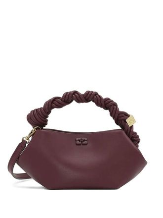 Ganni Handbag Braided Handle Ganni Bou Mini