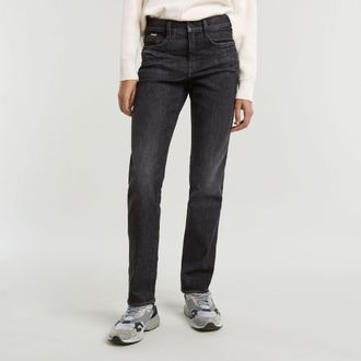 G-Star Ace 2.0 Slim Straight Jeans - Zwart - Dames