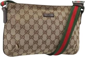 Gucci Pre-owned Borsa a Spalla in Tela GG - - Pre-owned - Donna - Beige - ONE SIZE