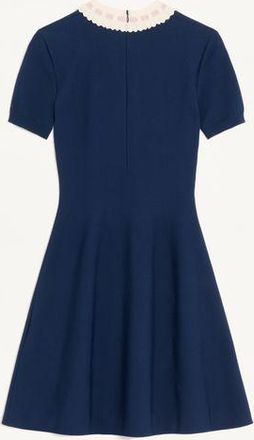 Valentino Abito In Maglia Donna NAVY/BETULLA XL