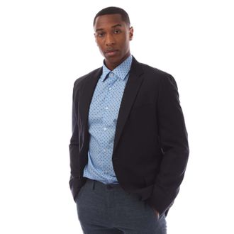 HUGO BOSS Mens T-Hesam2 Blazer Jacket in Navy - Size 40 (Chest)