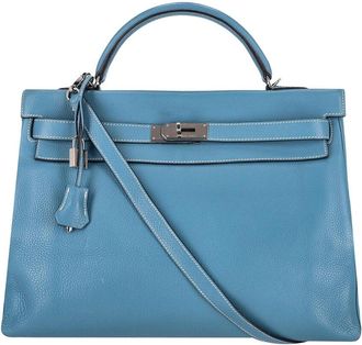 Herm&egrave;s Kelly Clemence Retourne 40Cm Bag (Authentic Pre-Loved)