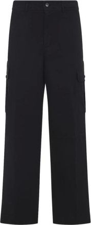 Dries Van Noten Heren, Broeken, Zwart, Maat: XL