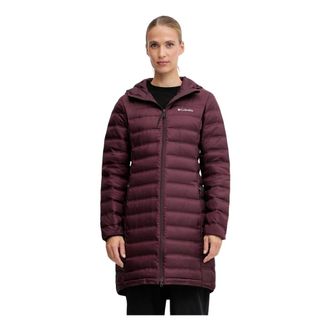 Columbia Lake 22 II Down Long Hooded Jacket - Dames - Sport - Paars - Maat: XS